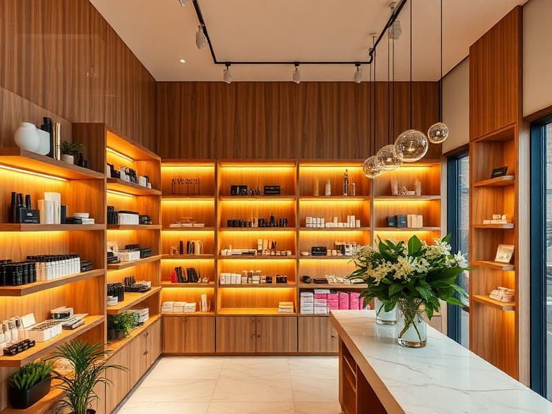 Interior del showroom Malev en San Pedro Sula